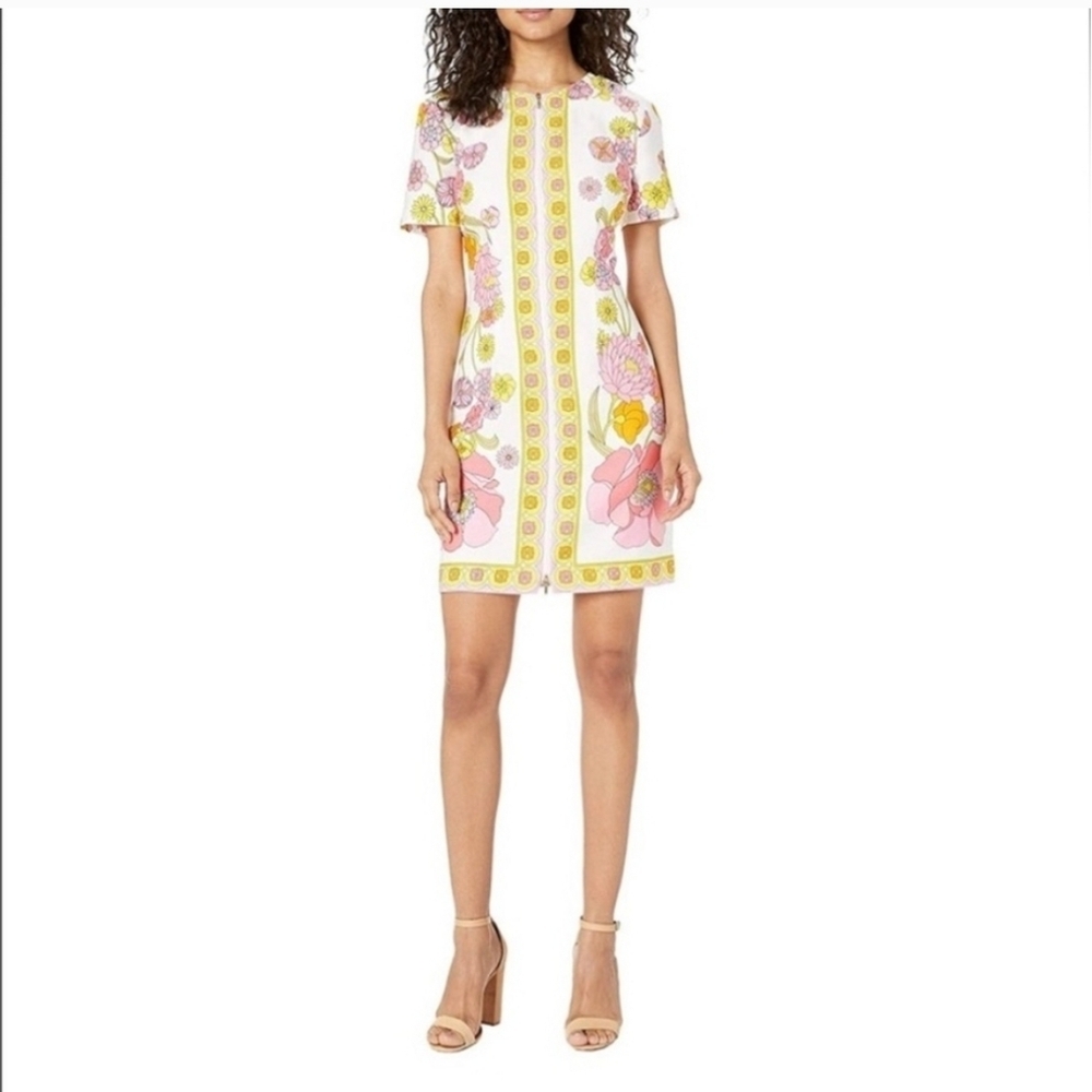 Trina Turk Arboretum floral dress size 8